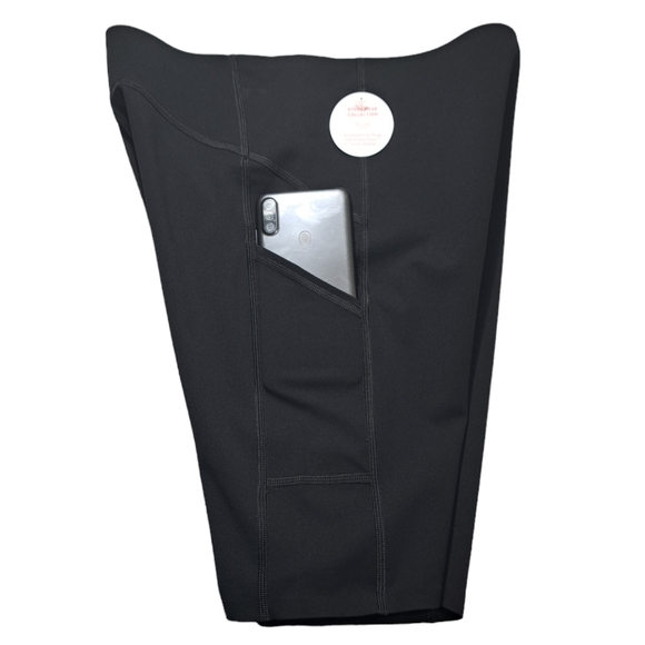 SPANX Women's Every Wear Bike Shorts With Small Pocket Very Black Size Medium - Picture 5 of 16